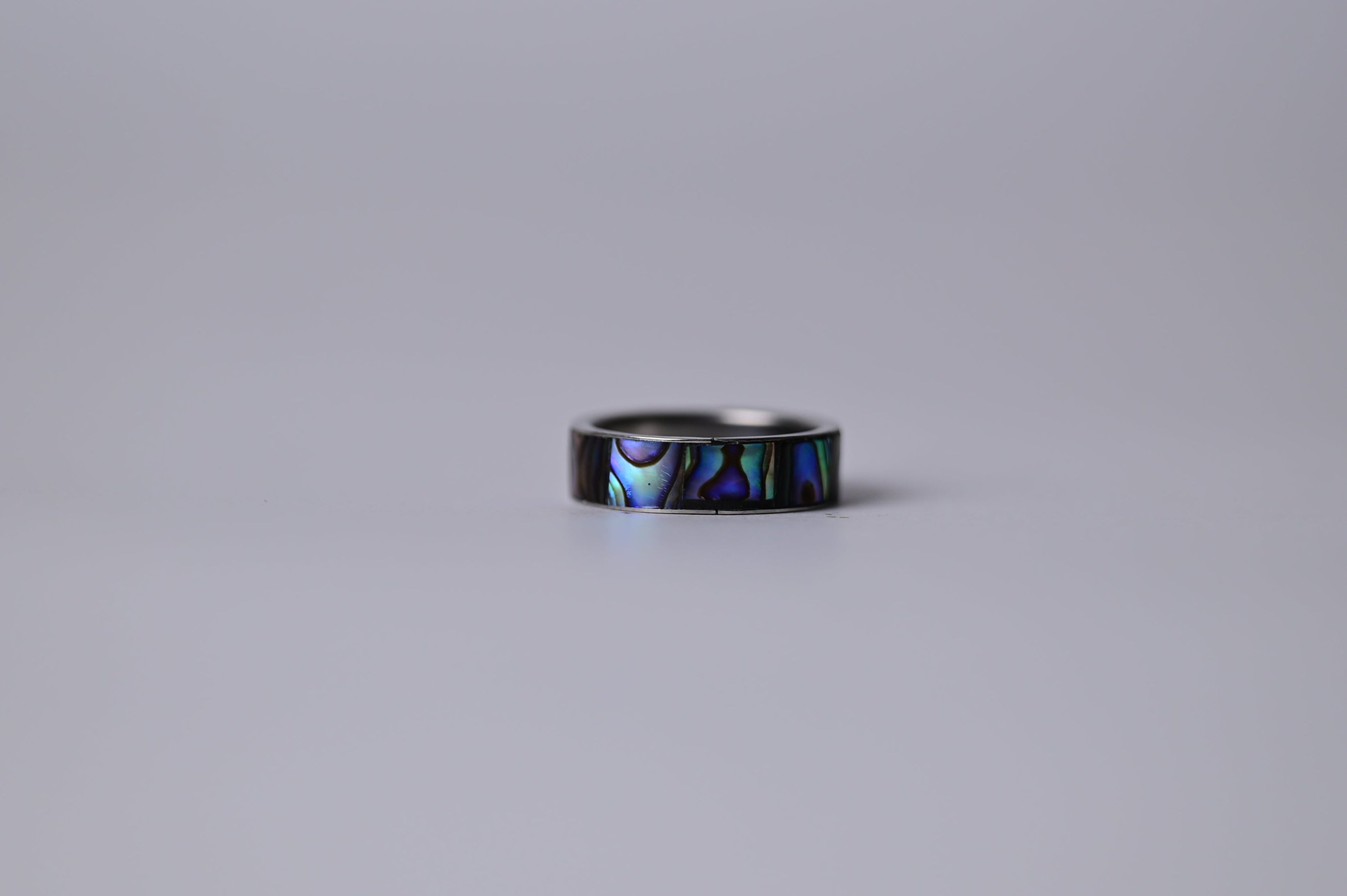 Vintage Abalone Sterling Silver Ring&nbsp;