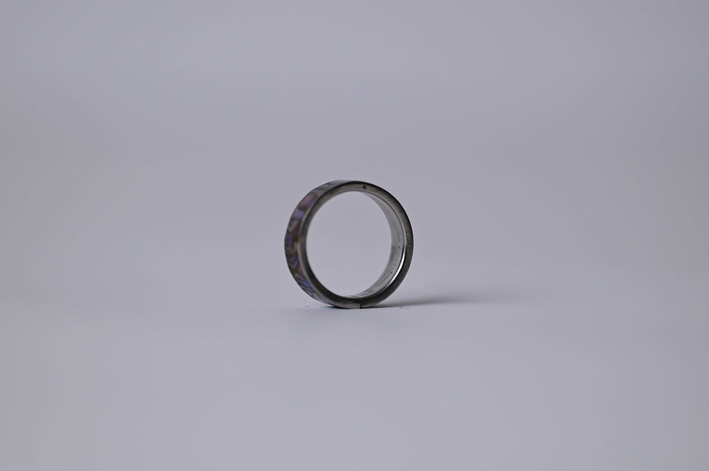 Vintage Abalone Sterling Silver Ring&nbsp;
