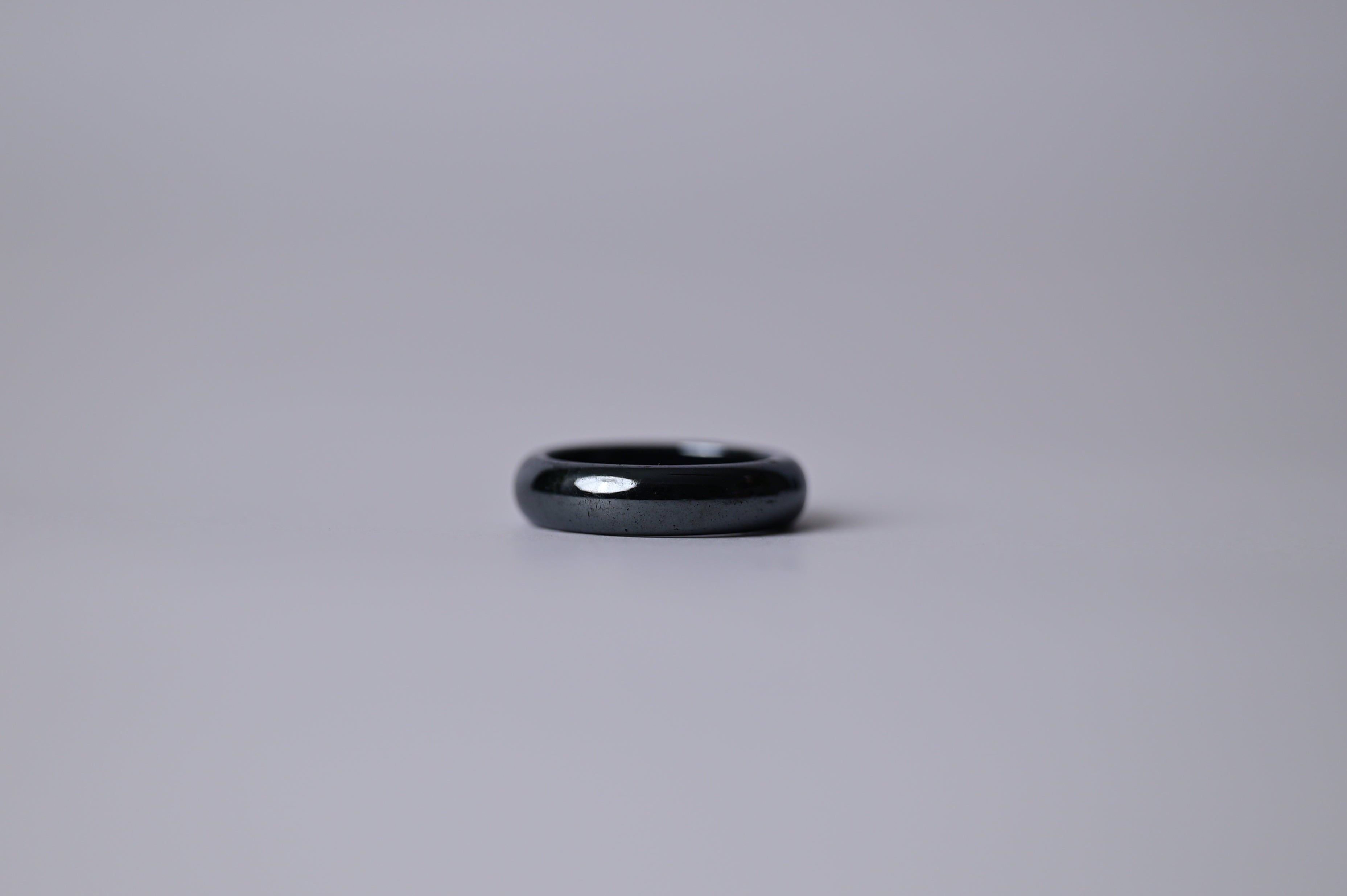 Vintage Black Hematite Ring&