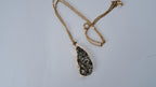 Gold-plated Pyrite Necklace