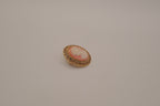 Vintage Pink cameo brooch