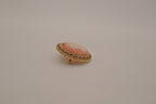 Vintage Pink cameo brooch