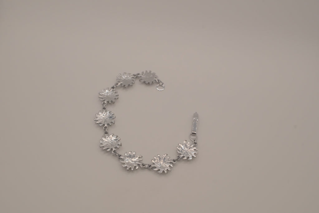 Vintage celestial sun link bracelet