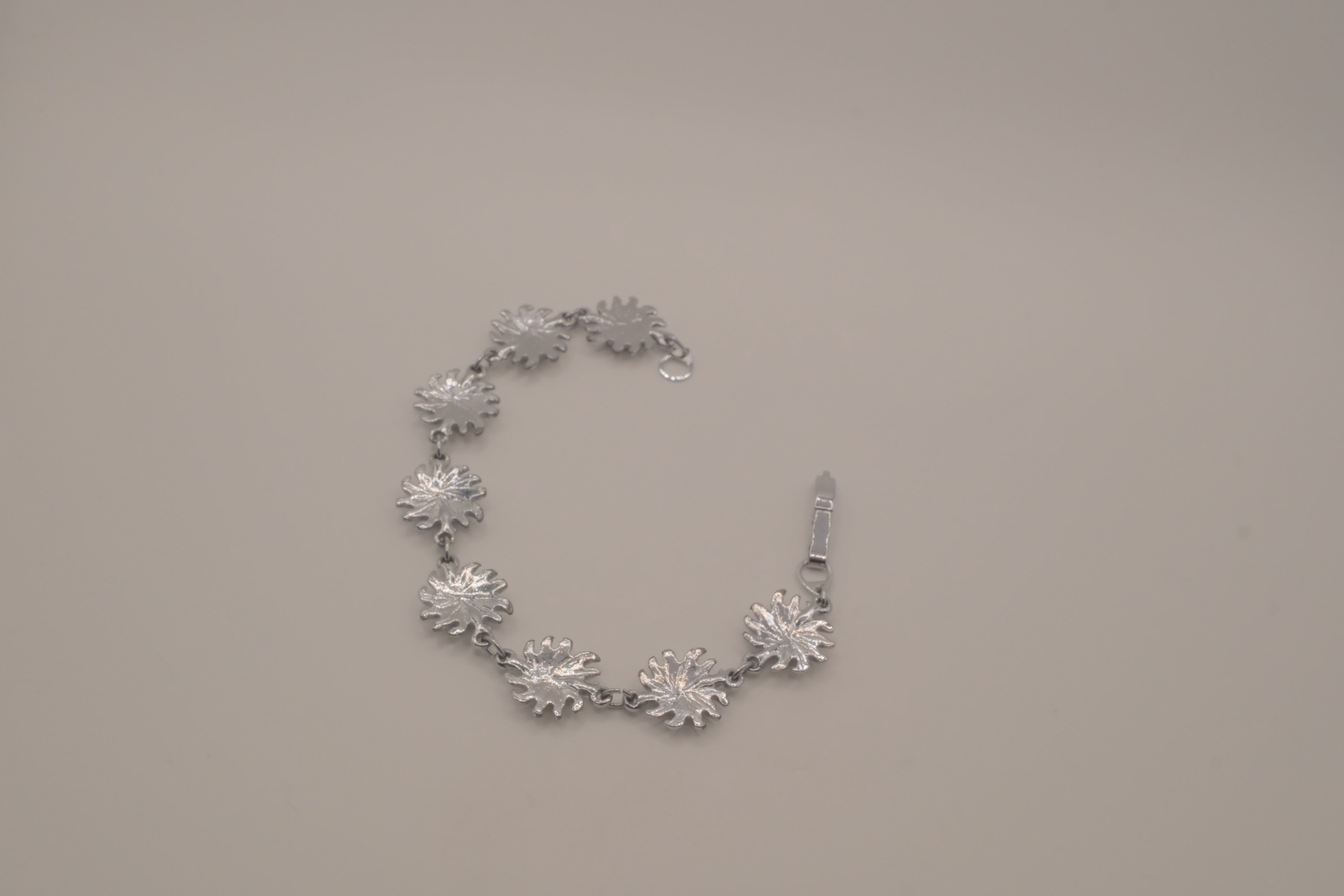 Vintage celestial sun link bracelet