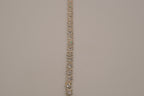 Classic silver tennis bracelet