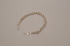 Classic silver tennis bracelet