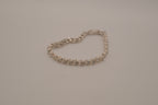 Classic silver tennis bracelet
