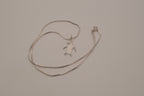 Sterling silver penguin pendant necklace