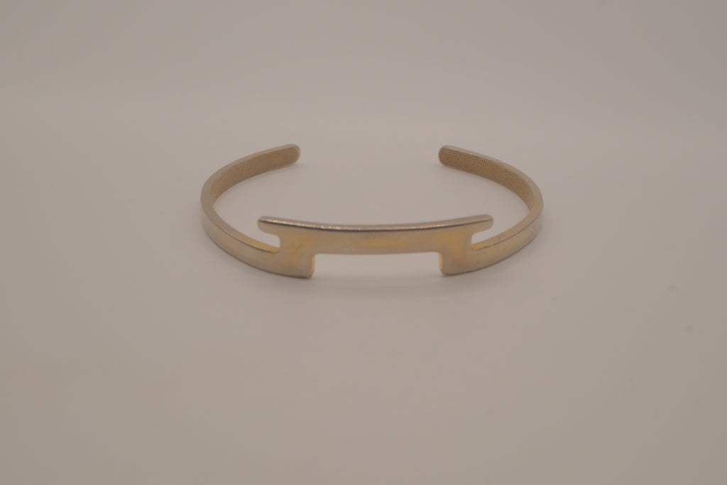 Vintage Avon modernist gold-tone cuff bracelet