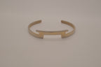 Vintage Avon modernist gold-tone cuff bracelet