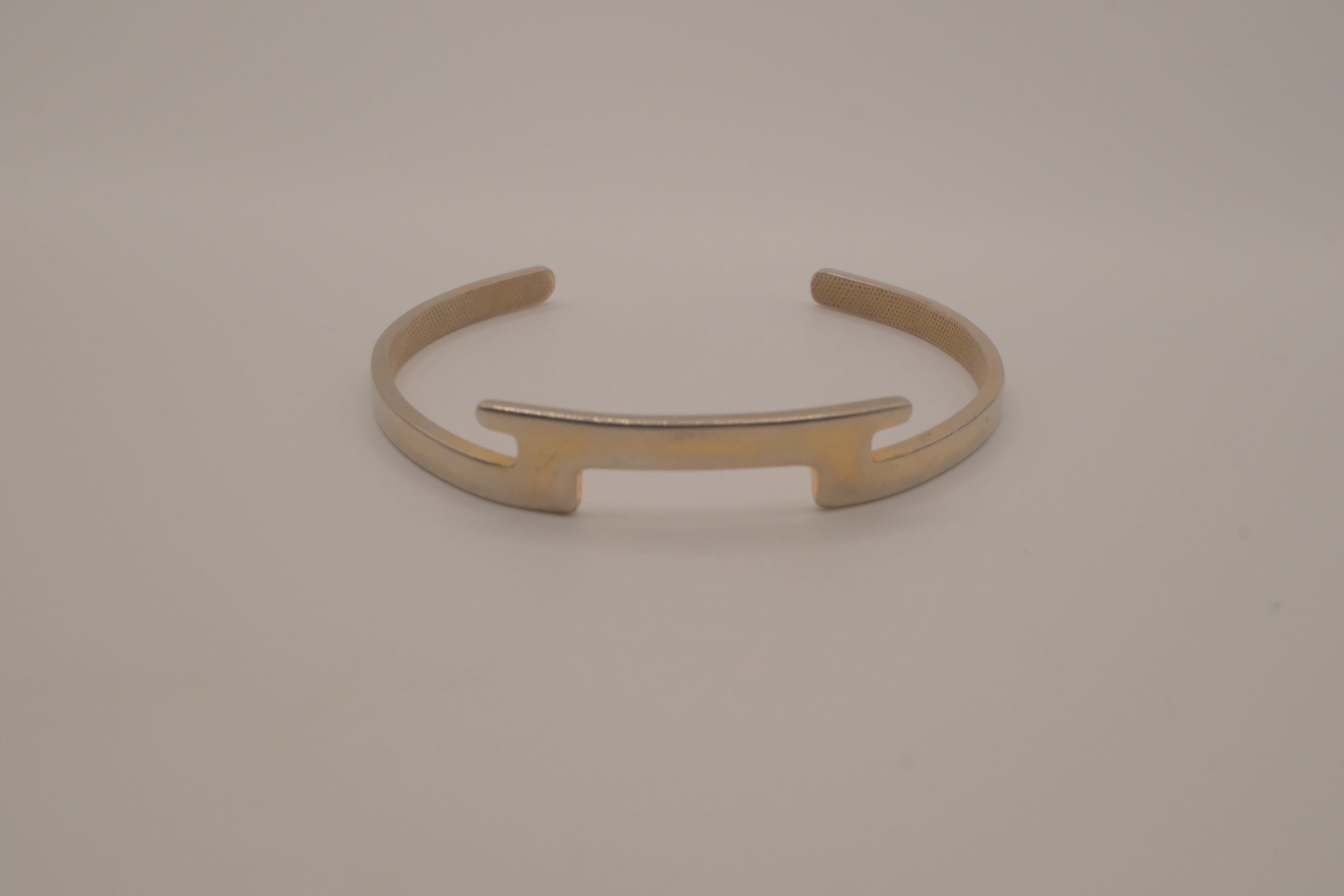Vintage Avon modernist gold-tone cuff bracelet