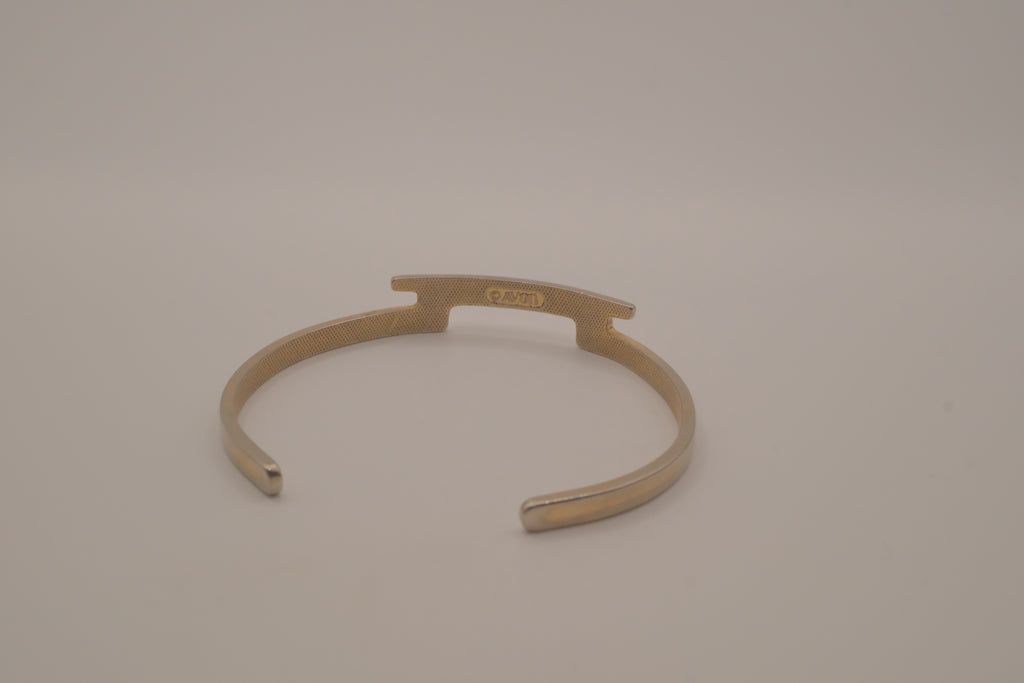 Vintage Avon modernist gold-tone cuff bracelet