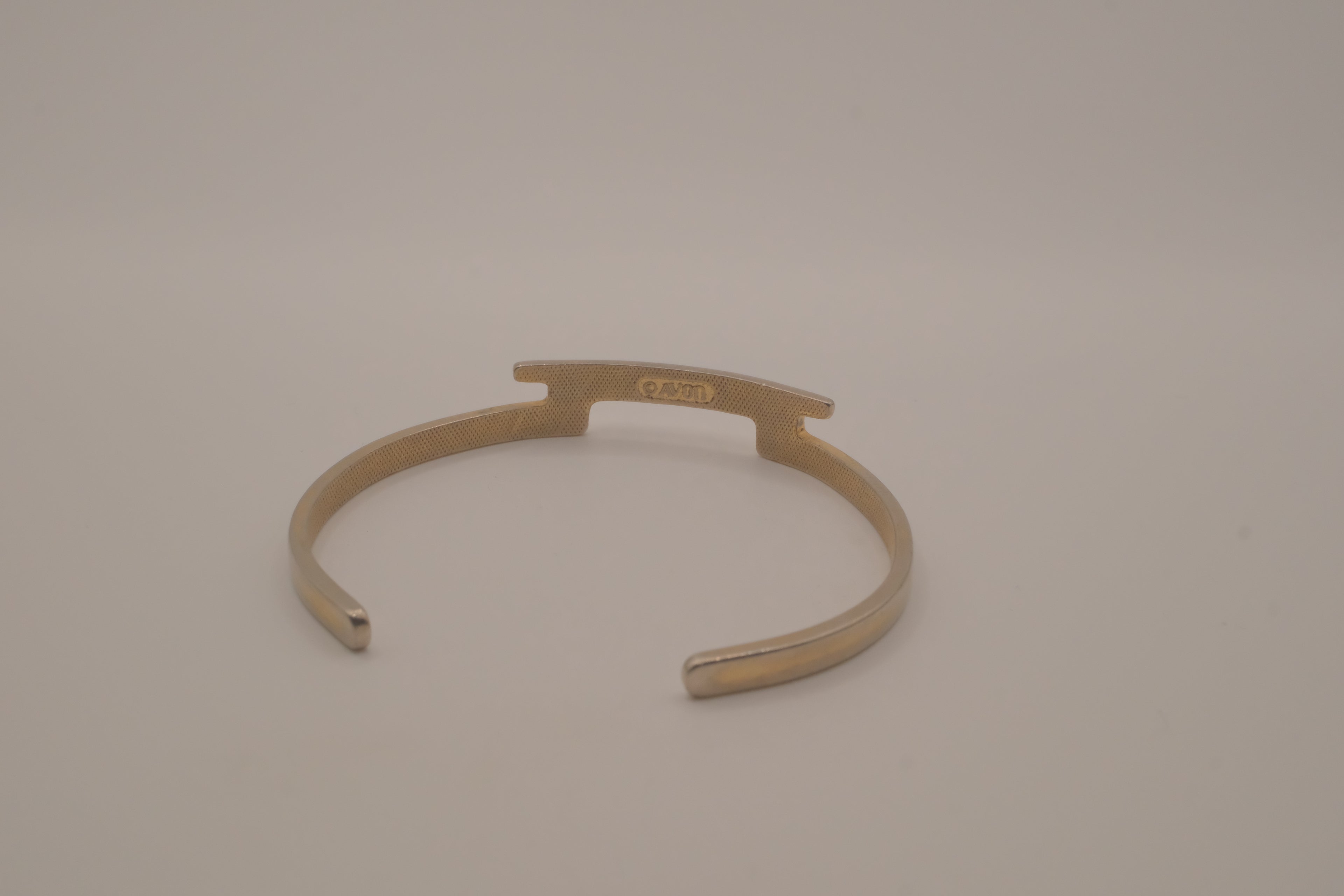 Vintage Avon modernist gold-tone cuff bracelet