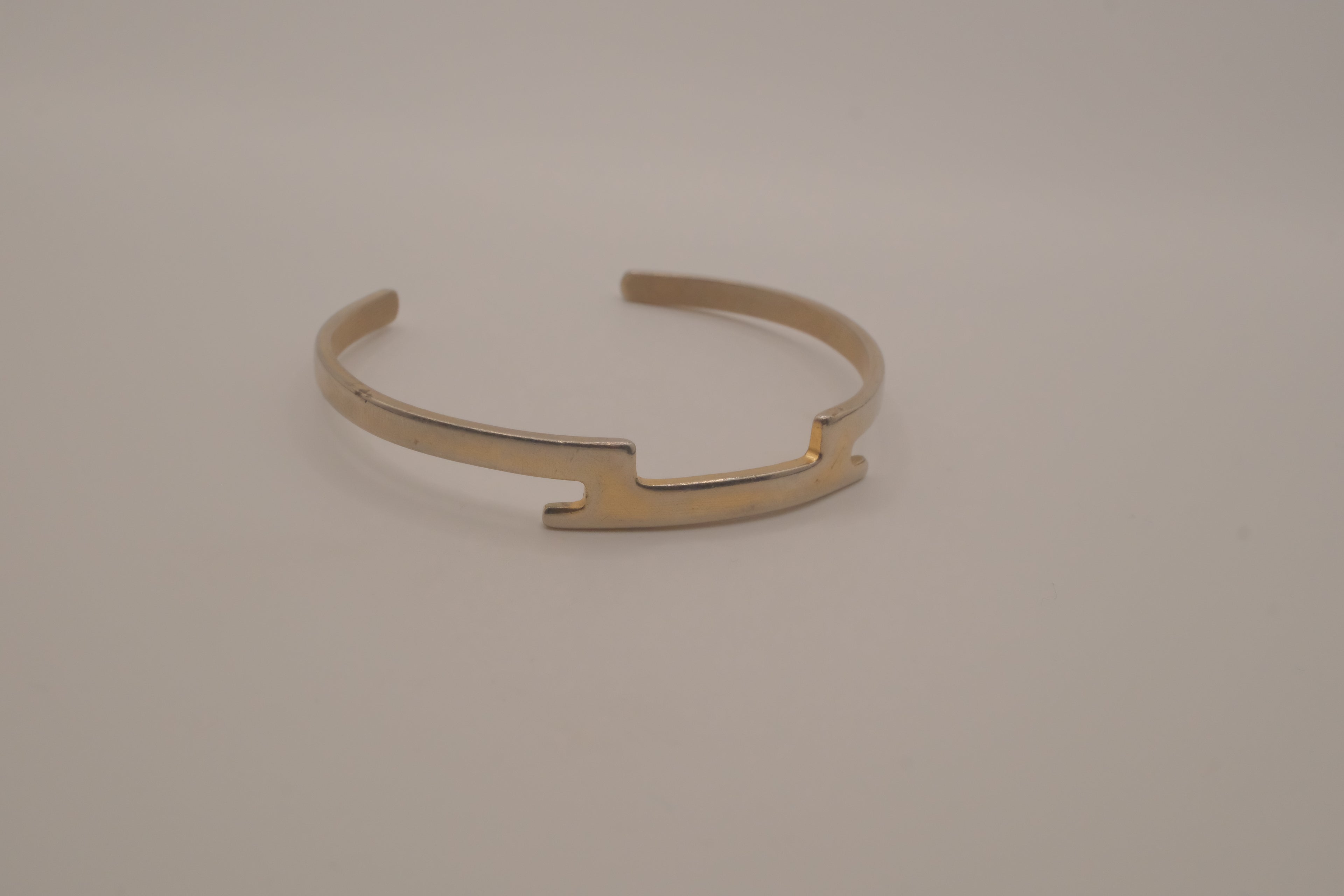 Vintage Avon modernist gold-tone cuff bracelet