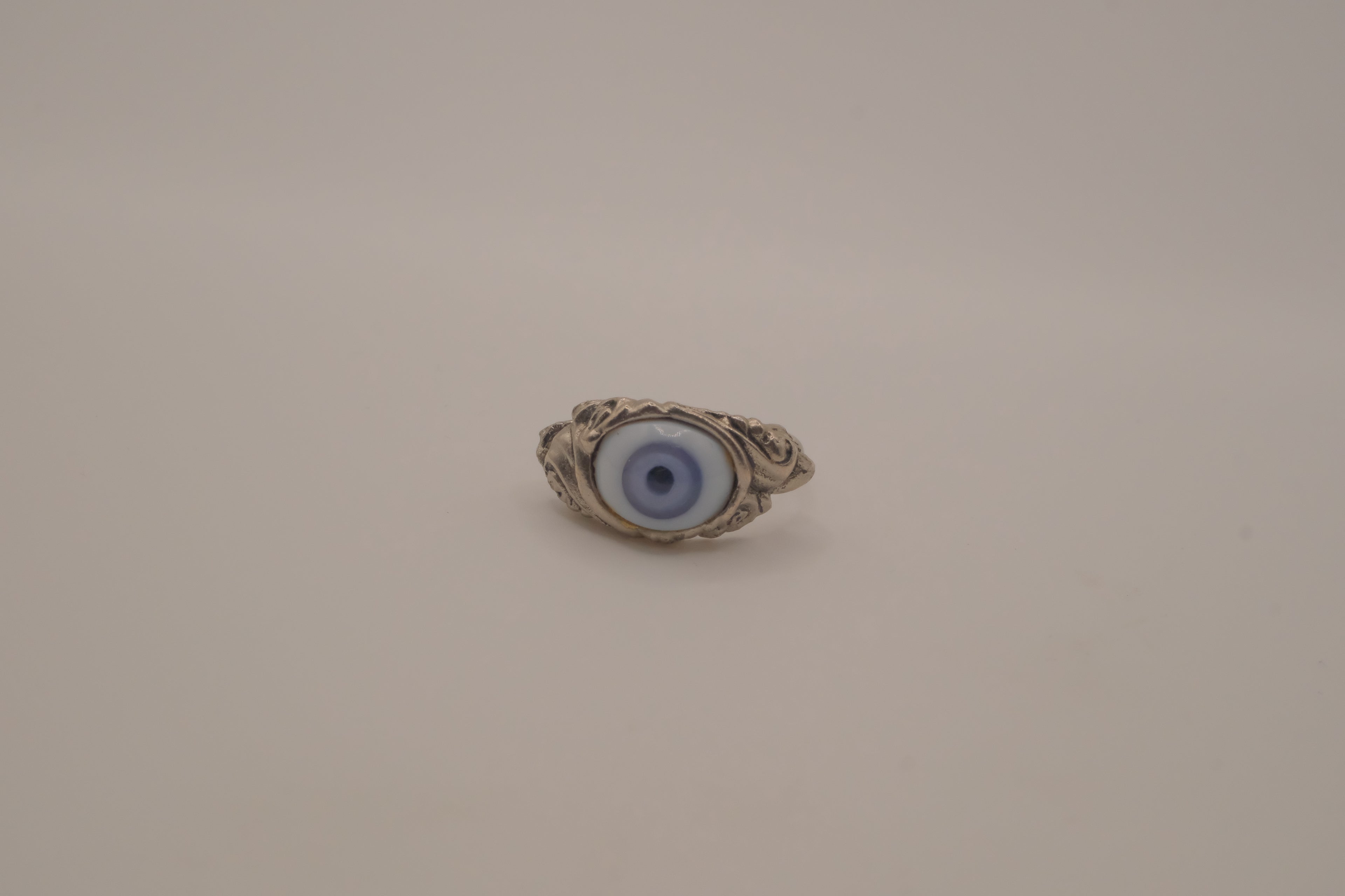 Vintage-style Evil Eye ring