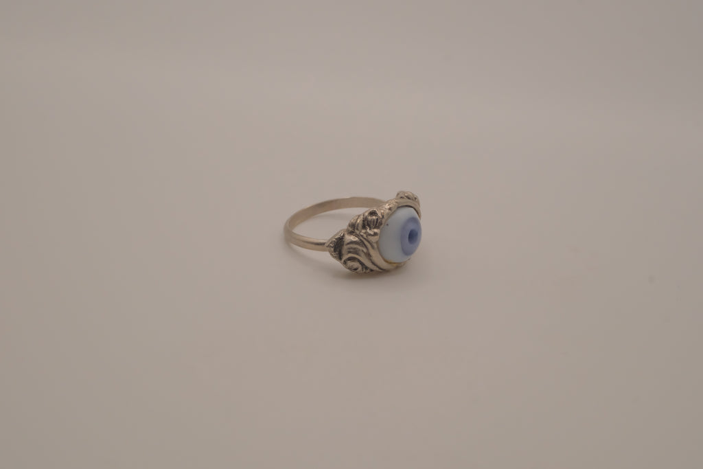 Vintage-style Evil Eye ring