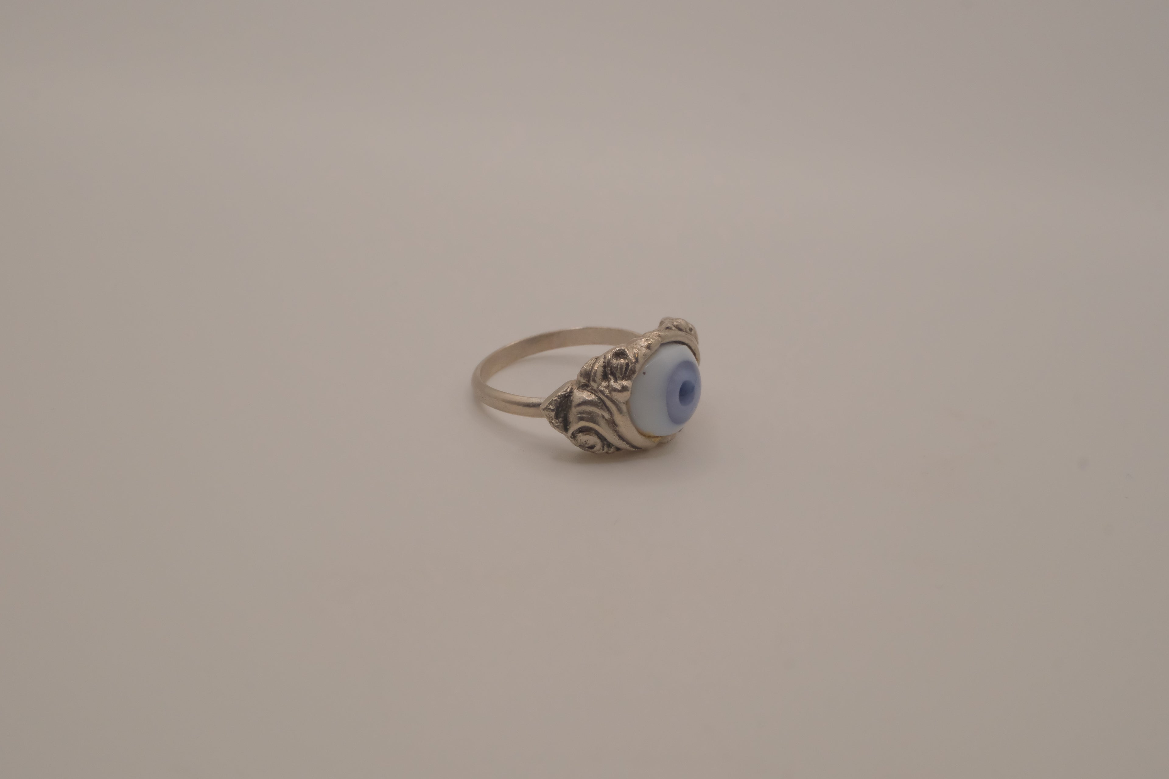 Vintage-style Evil Eye ring
