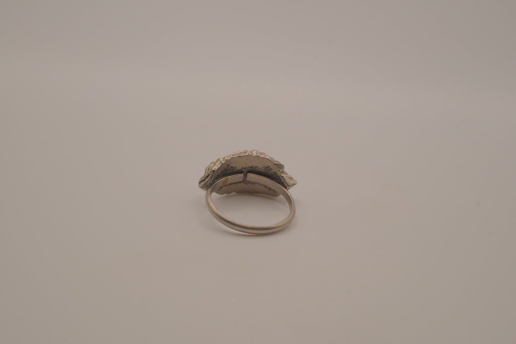 Vintage-style Evil Eye ring