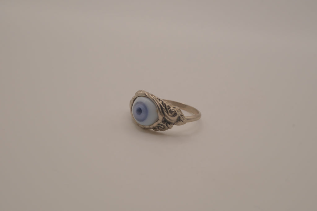 Vintage-style Evil Eye ring