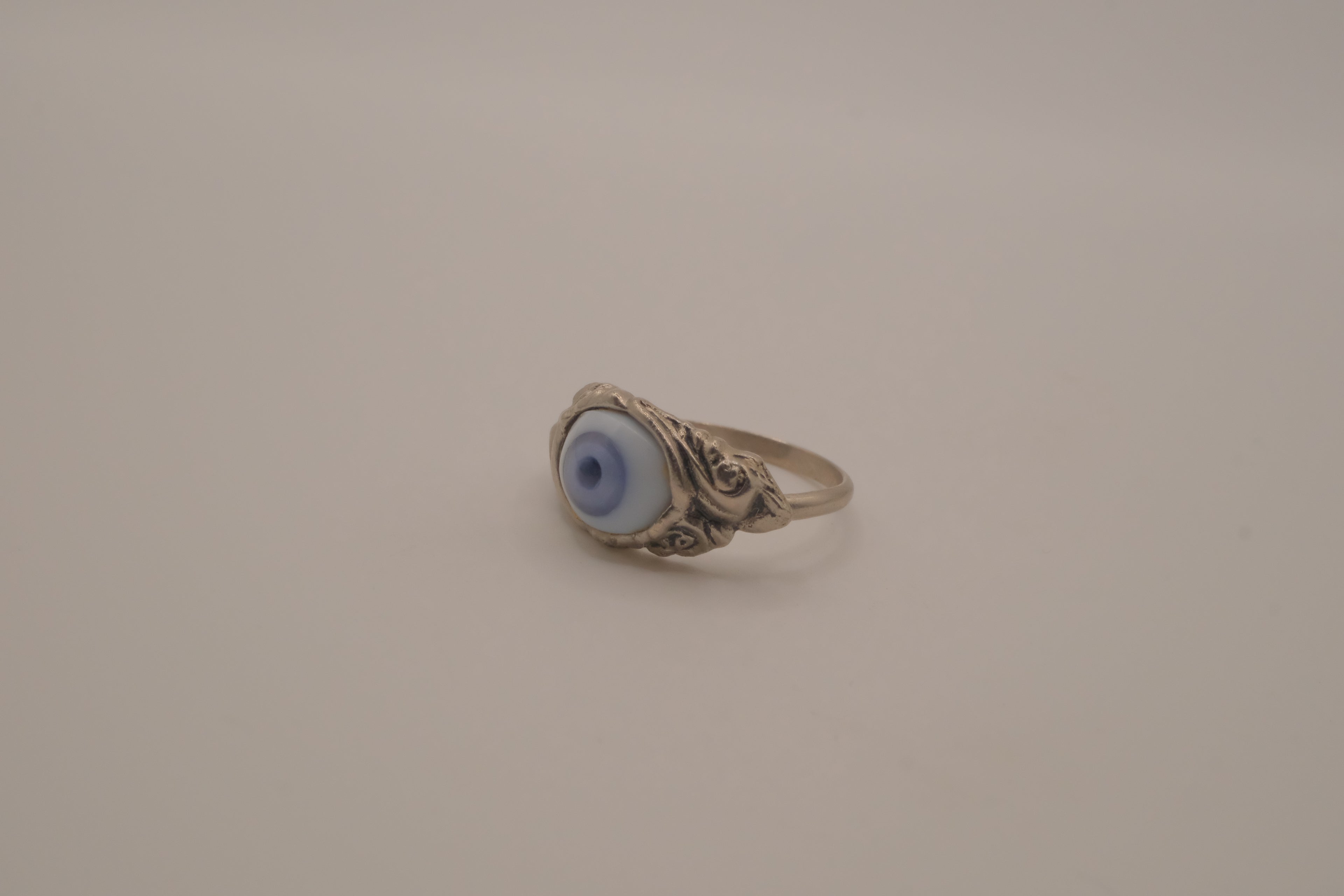 Vintage-style Evil Eye ring