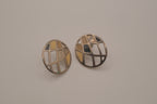 Vintage abstract geometric earrings