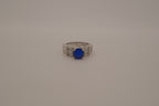Sterling silver Royal Blue Cocktail ring