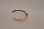 Vintage split-band Mother of Pearl copper cuff bracelet&nbsp;