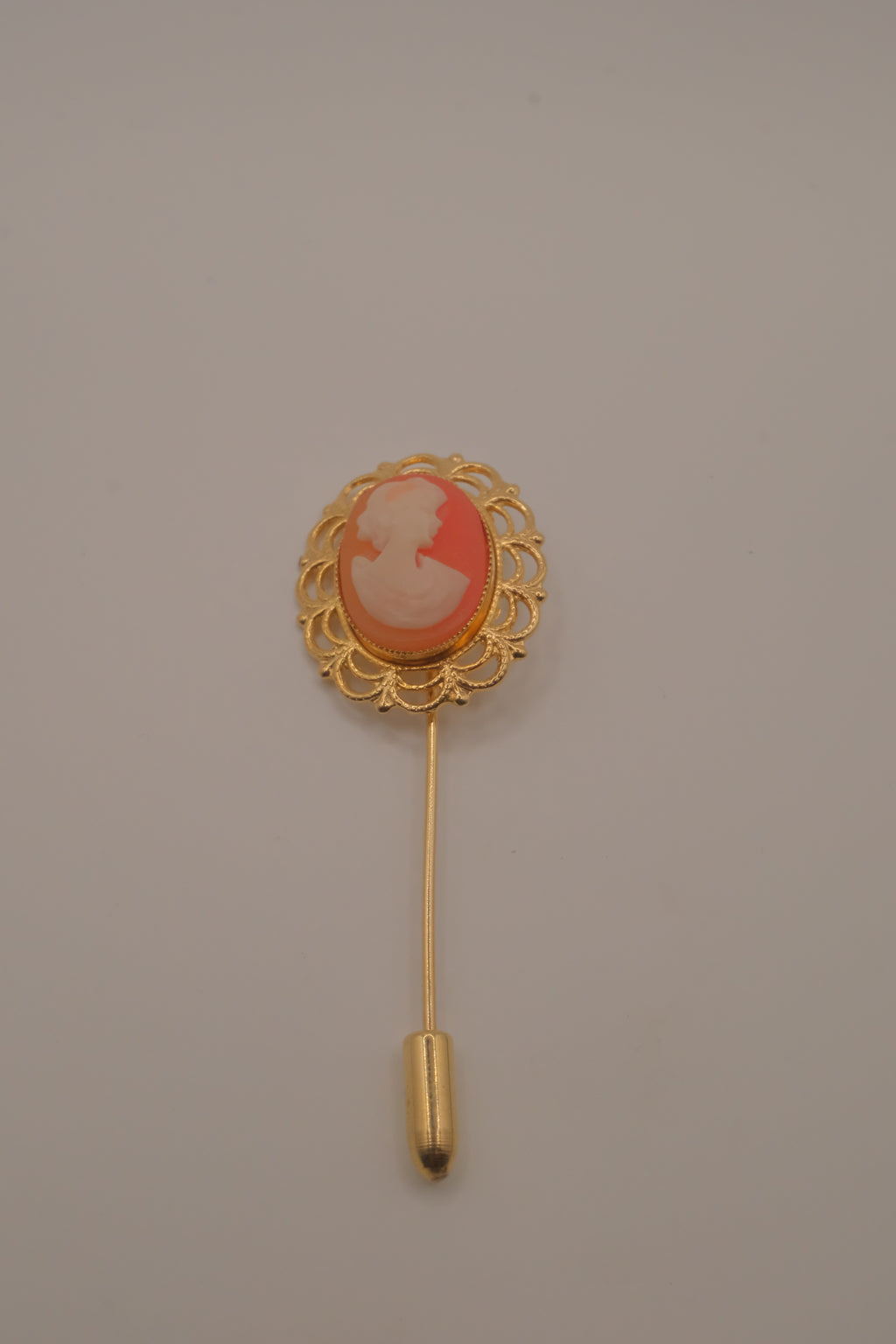 Vintage Cameo stick pin