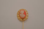 Vintage Cameo stick pin