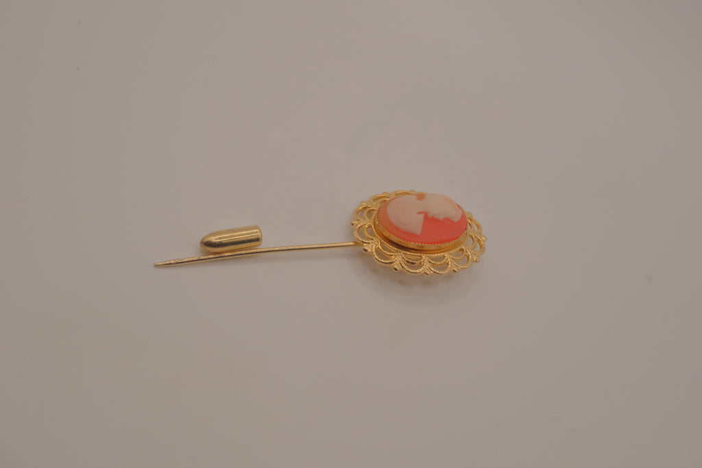 Vintage Cameo stick pin