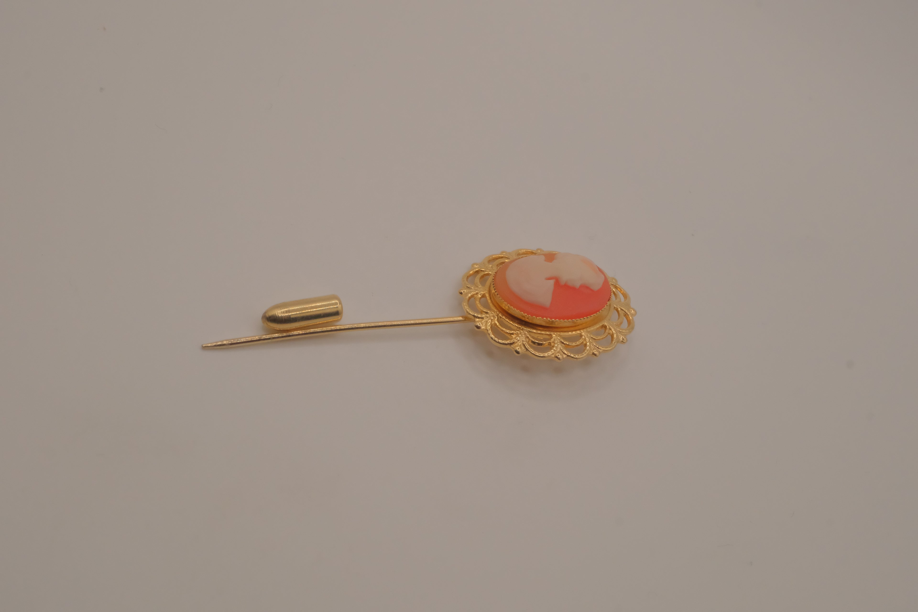 Vintage Cameo stick pin