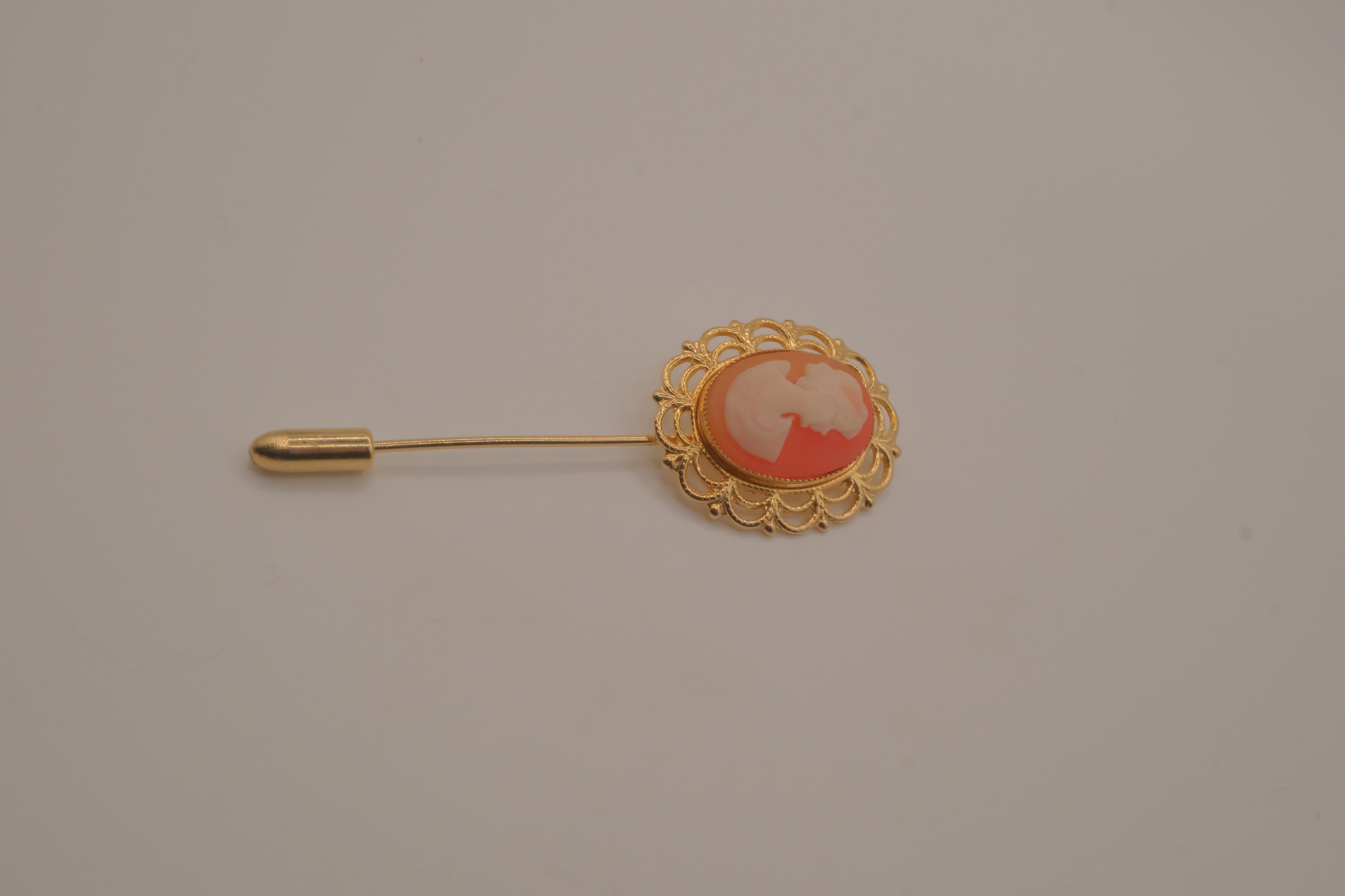 Vintage Cameo stick pin