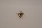 Vintage Michelle Lynn starburst cocktail ring