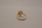 Vintage Michelle Lynn starburst cocktail ring