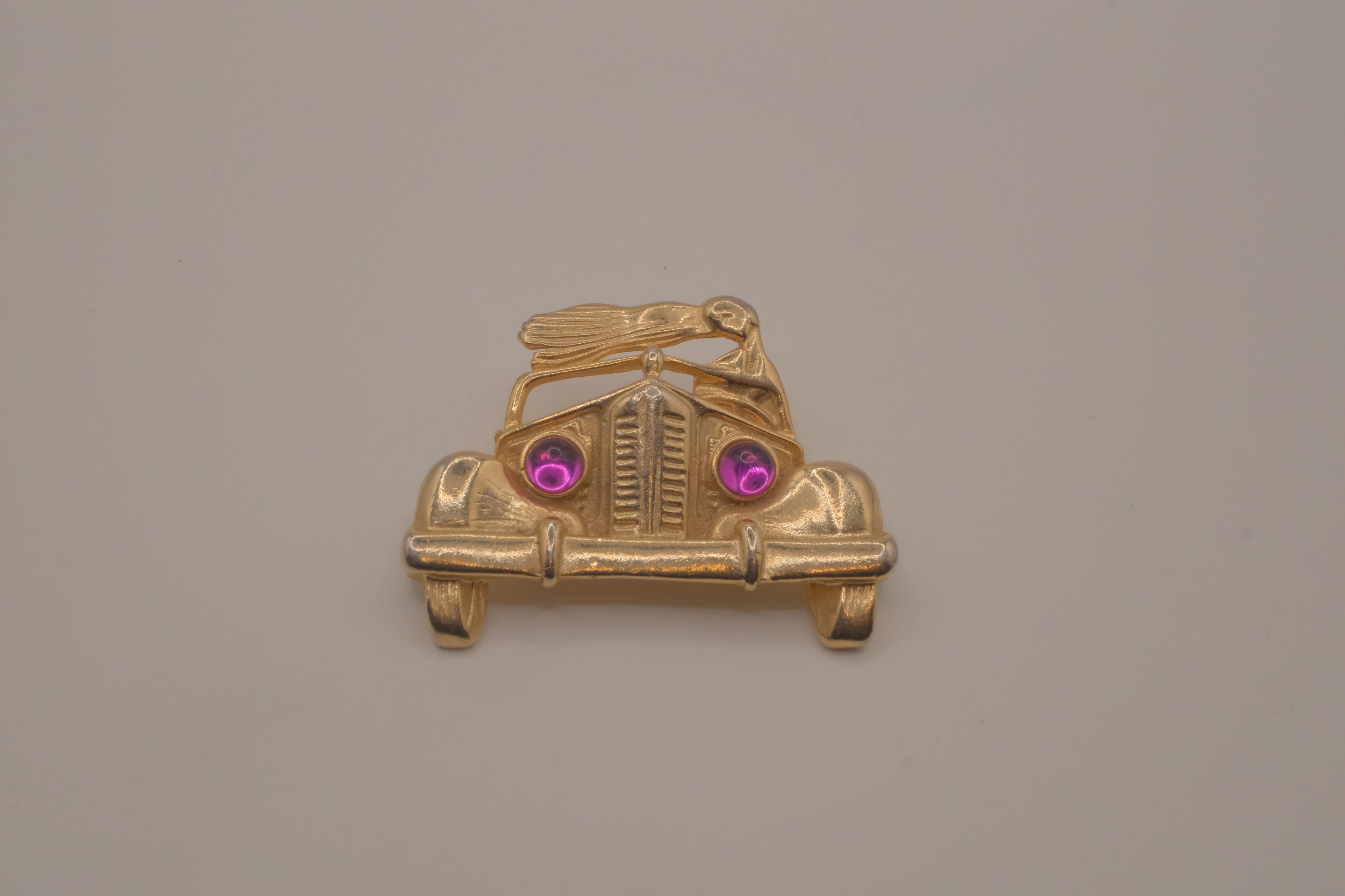 Vintage car brooch