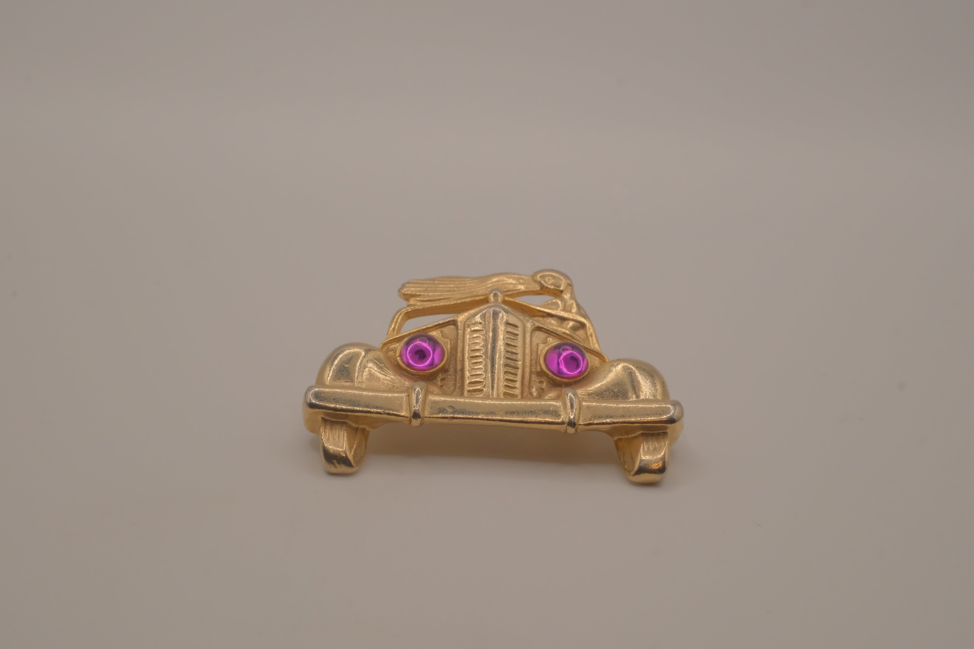 Vintage car brooch