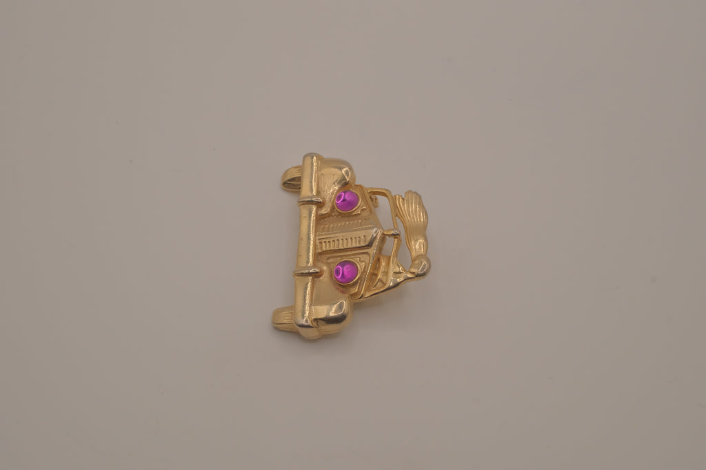 Vintage car brooch