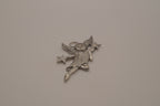 Pewter cherub angel pendant