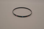 Vintage dainty cloisonné enamel bangle bracelet