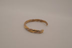 Sergio Lub handcrafted mixed-metal magnetic therapy cuff bracelet&nbsp;