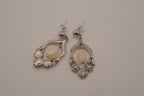 Avon "Romantic Renaissance" silver-tone drop earrings