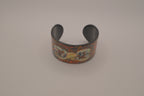 Mother of Pearl and Lacquer Cuff