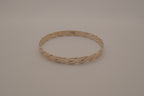 Mexico Sterling silver braided bangle bracelet