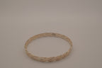 Mexico Sterling silver braided bangle bracelet