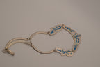 Vintage Mexican Alpaca silver collar necklace