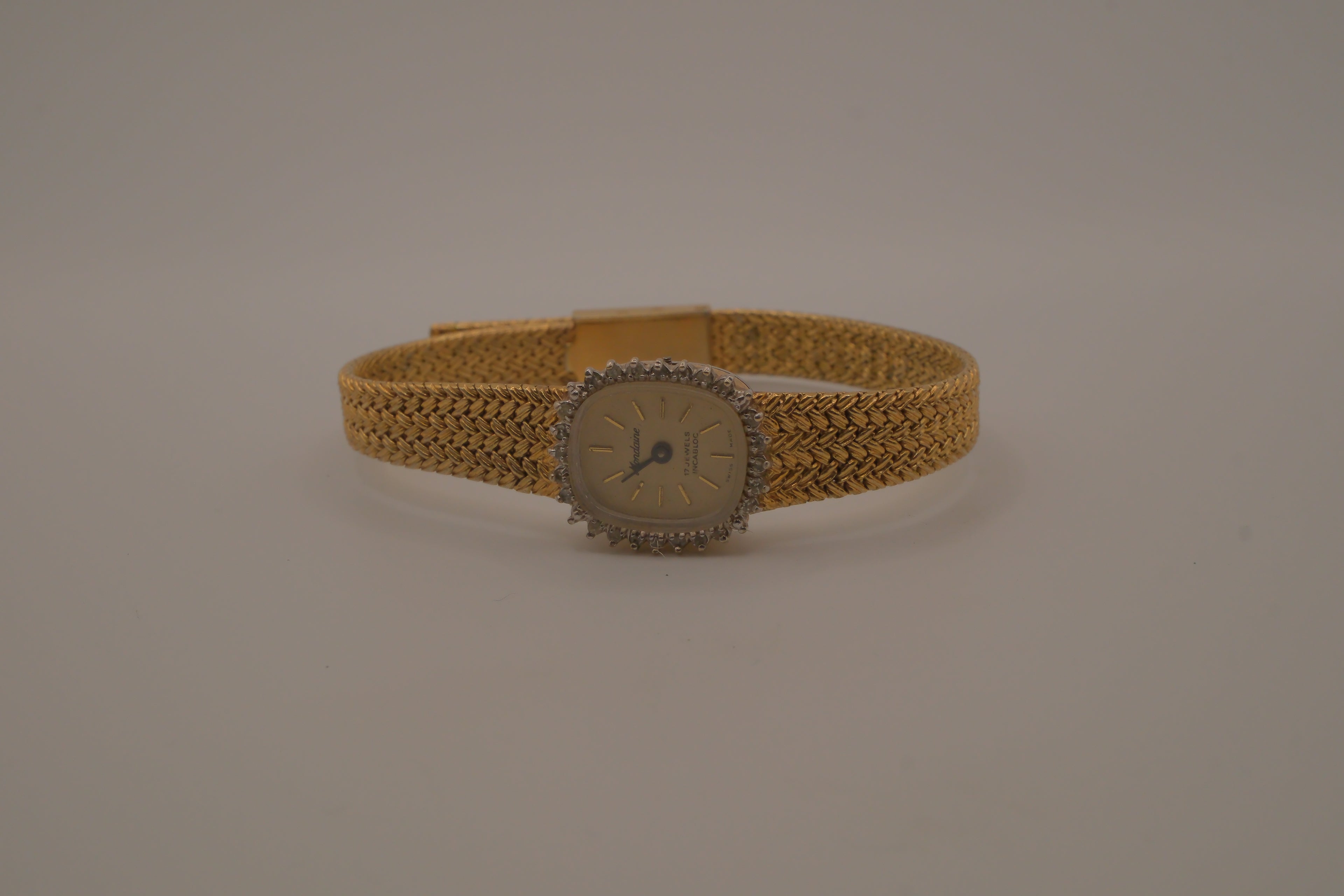 Vintage Mondaine 17 Jewels cocktail watch