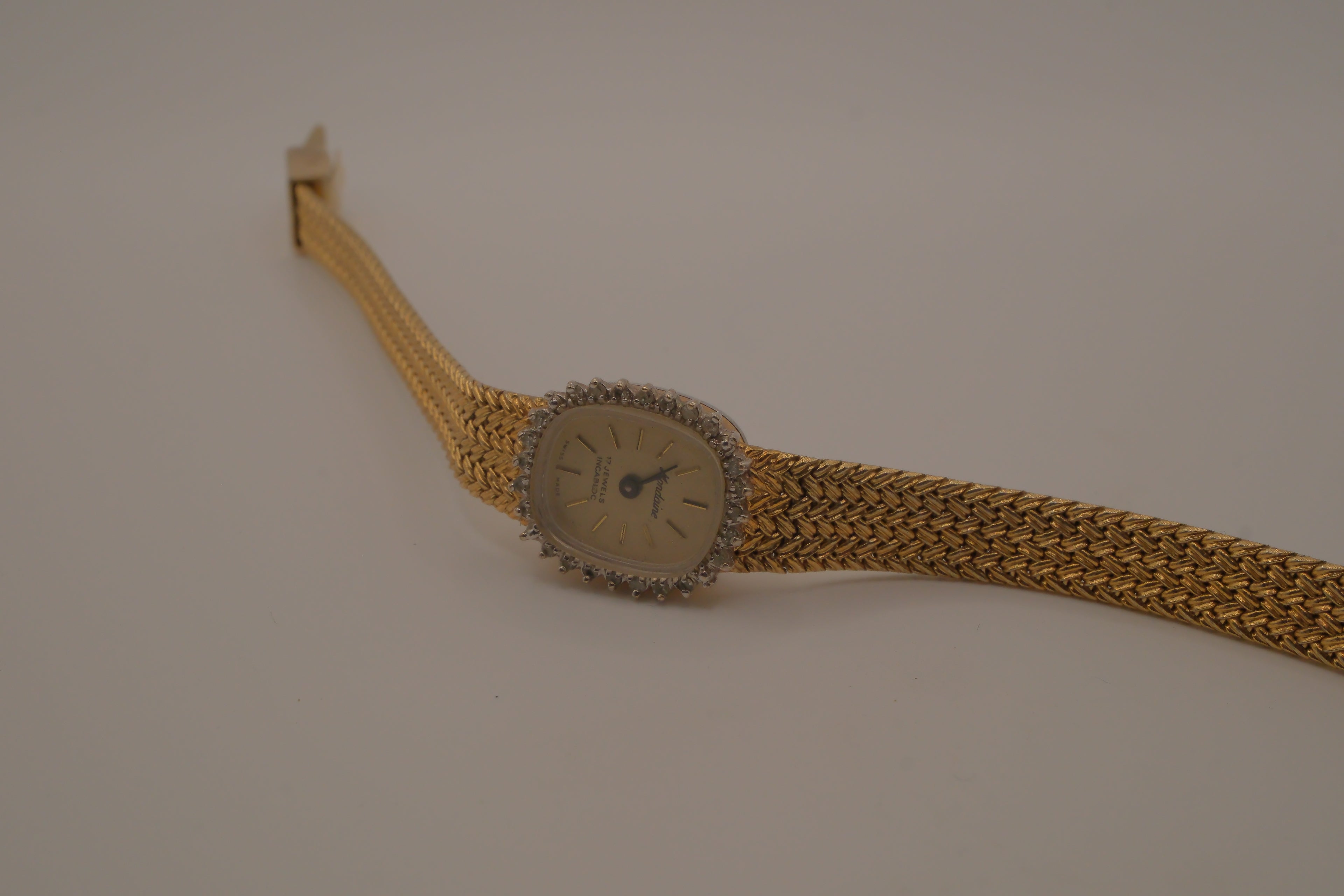 Vintage Mondaine 17 Jewels cocktail watch