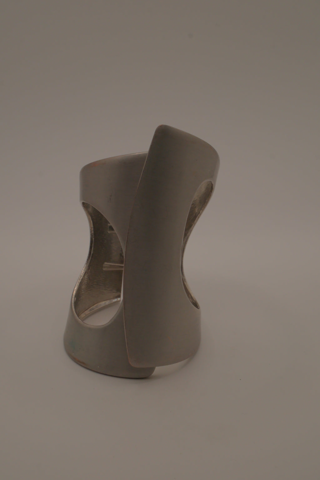 Large Sculptural Cutout Cuff Bracelet