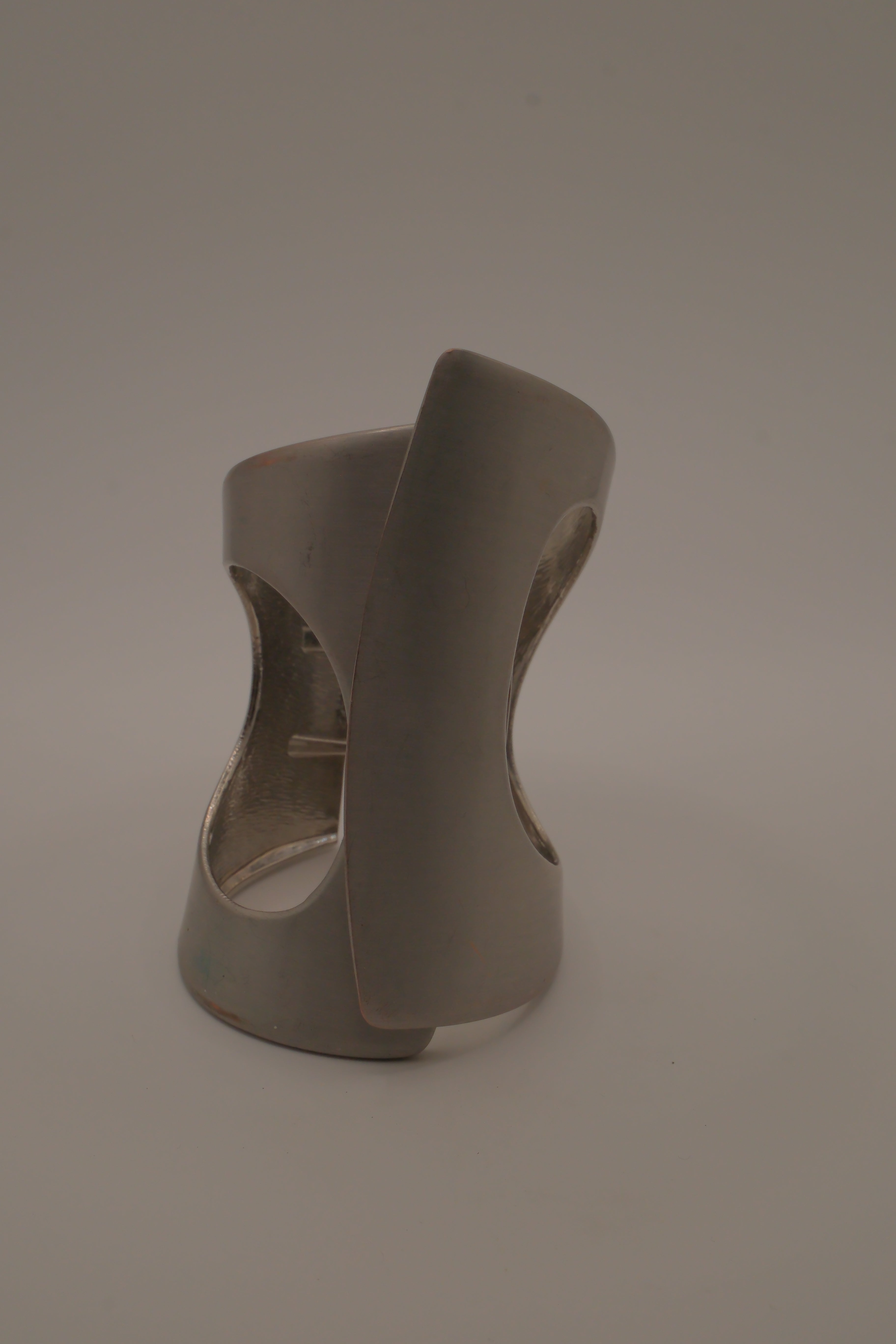 Large Sculptural Cutout Cuff Bracelet