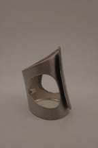 Large Sculptural Cutout Cuff Bracelet